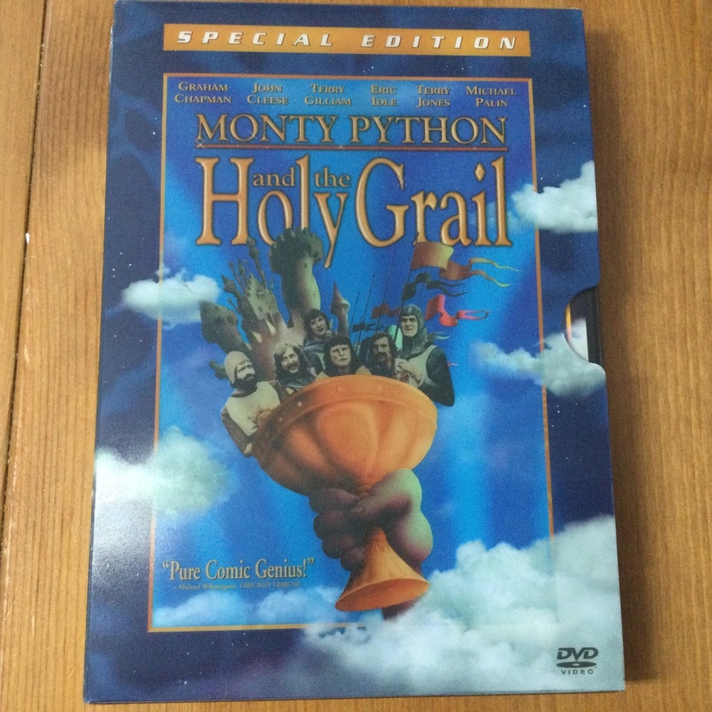 Monty Python and The Holy Grail Special Edition Holy Grail 2 Disc DVD set